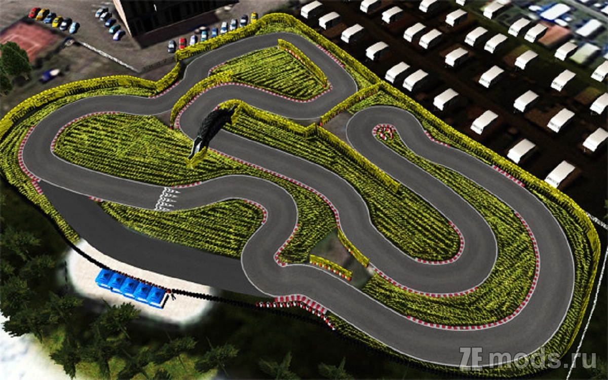 Карта Euskadi Karting (1.04) для Assetto Corsa