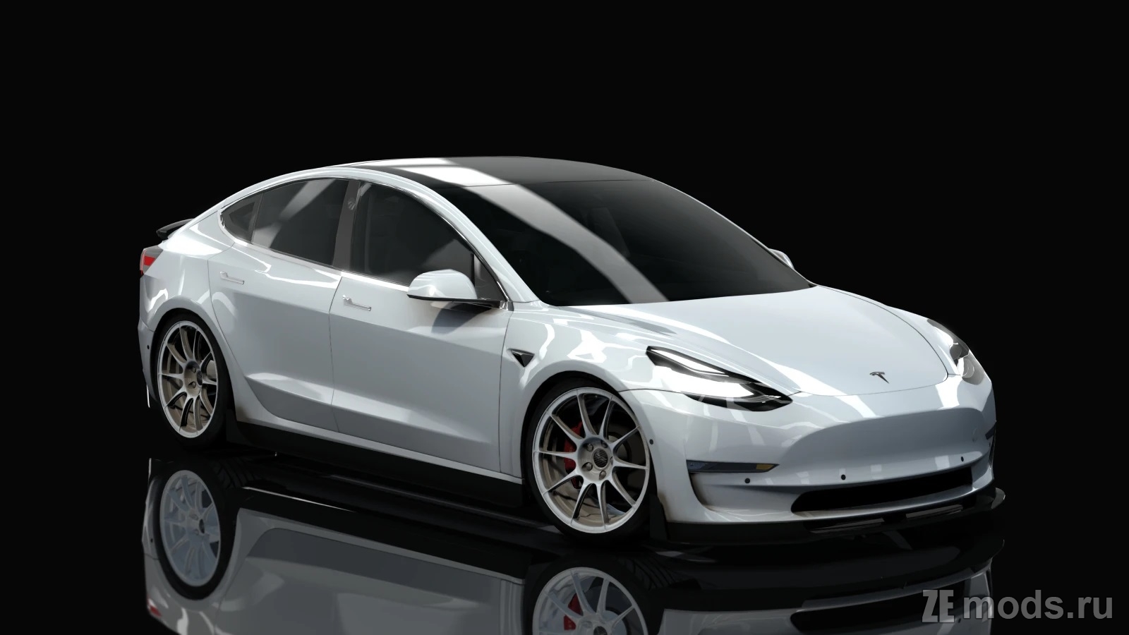 Мод Hothead21 Tesla Model 3 Custom для Assetto Corsa