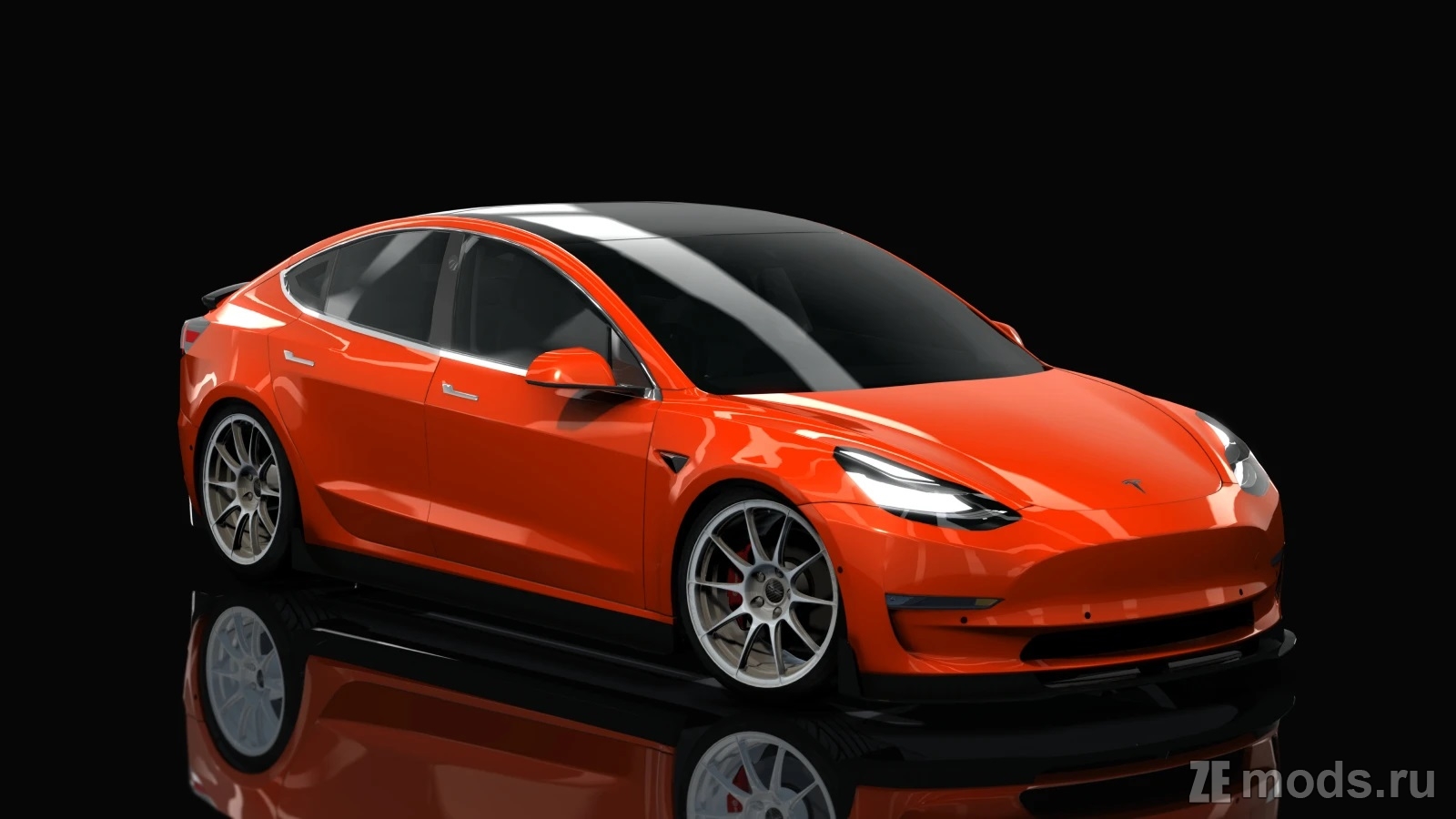 Hothead21 Tesla Model 3 Custom для Assetto Corsa