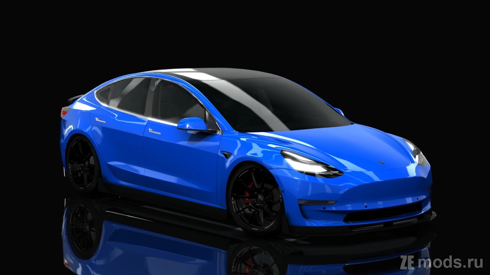 Мод Hothead21 Tesla Model 3 Custom для Assetto Corsa