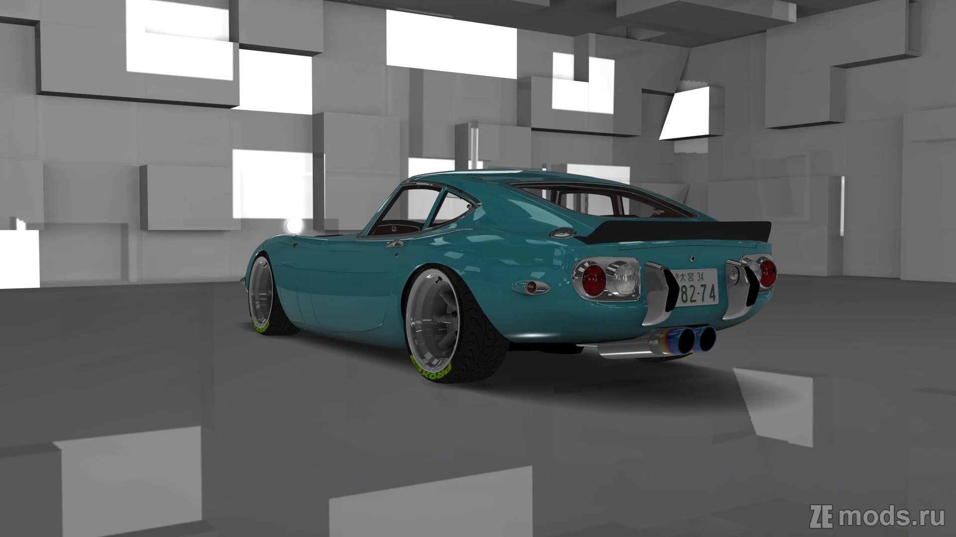 Мод JDM toyota2000gt 1967 (2.0) для Assetto Corsa