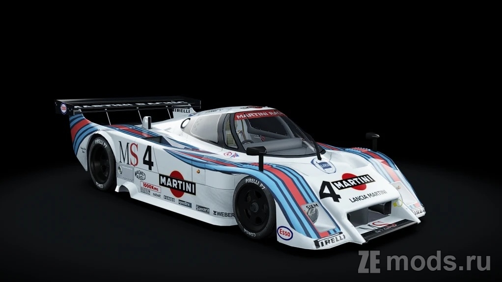 Мод Lancia LC2/83 Early Season (1.1) для Assetto Corsa