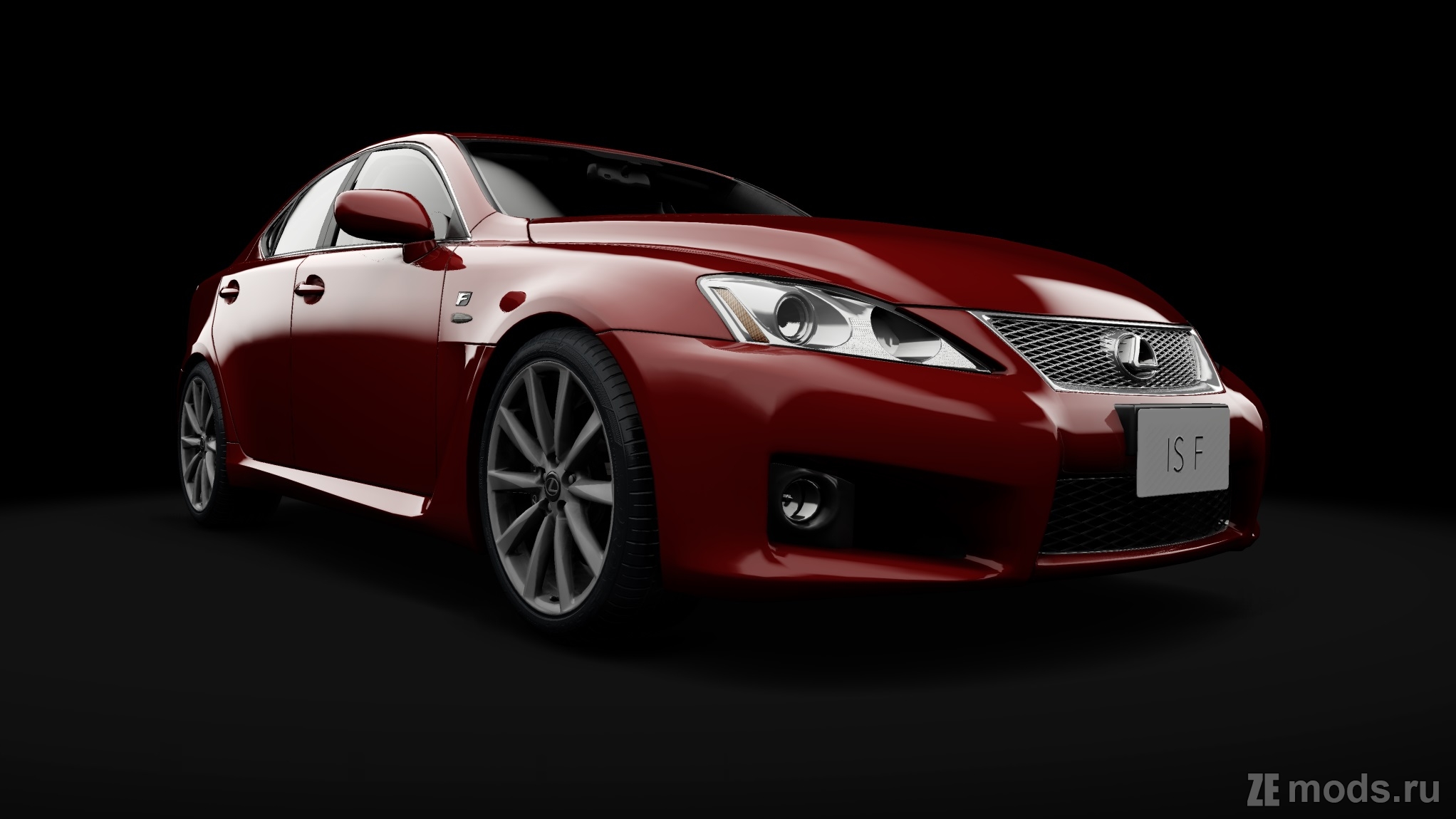 Мод Lexus IS F 2007 для Assetto Corsa