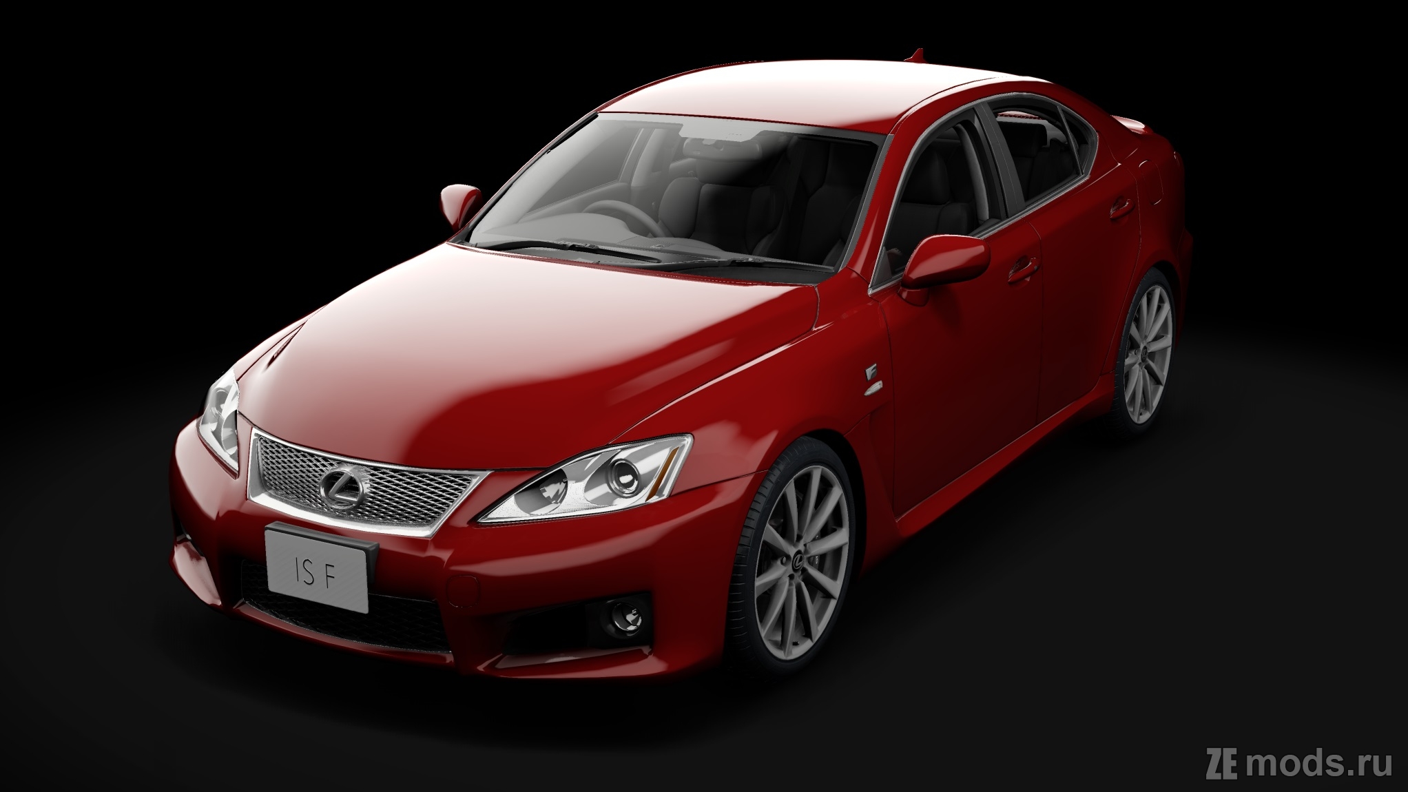 Мод Lexus IS F 2007 для Assetto Corsa