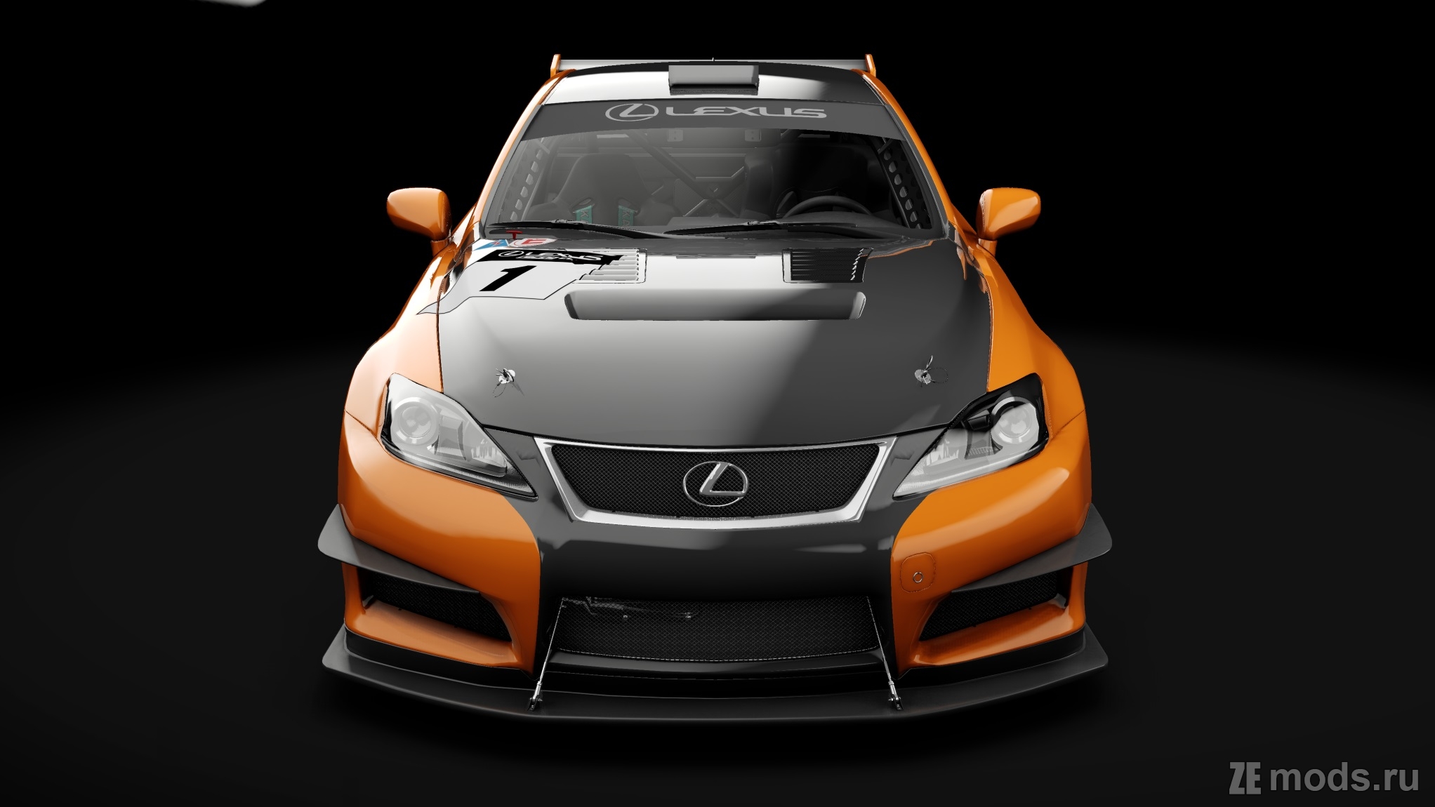 Мод Lexus IS F CCS-R 2011 для Assetto Corsa