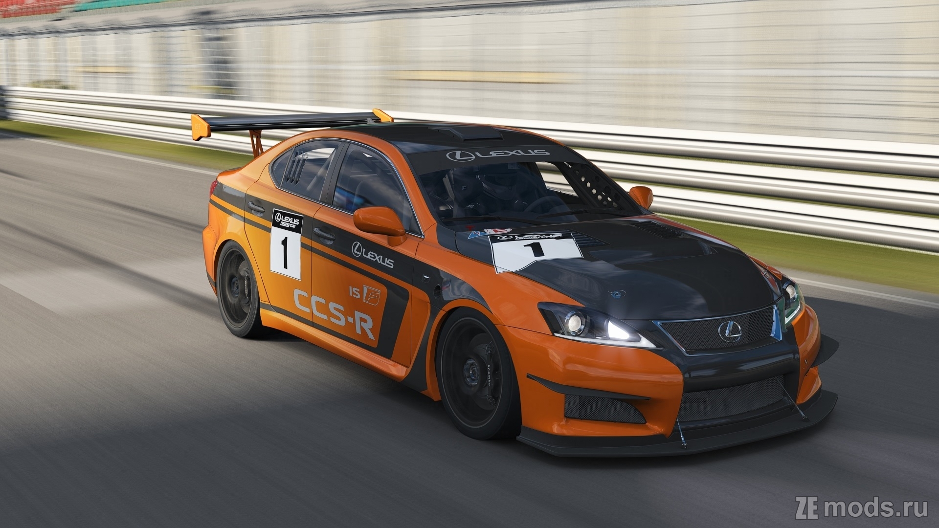 Lexus IS F CCS-R 2011 для Assetto Corsa