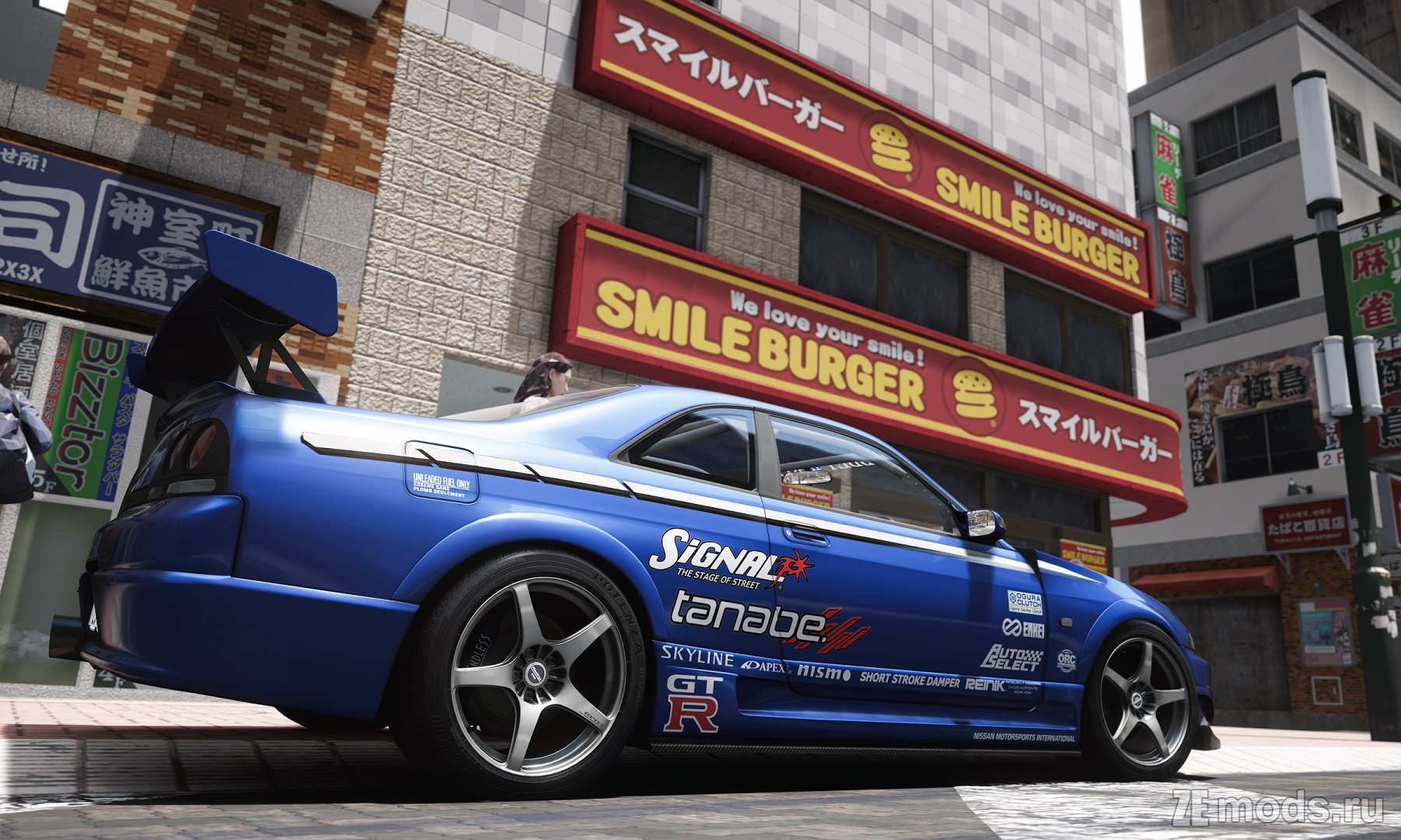 Мод Nissan Skyline GT-R "Kier Auto Styling" R33 для Assetto Corsa