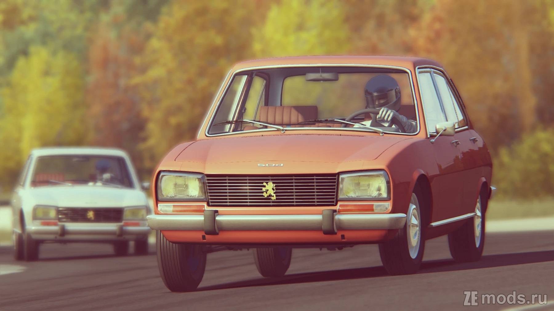 Peugeot 504 (1.0.9) для Assetto Corsa