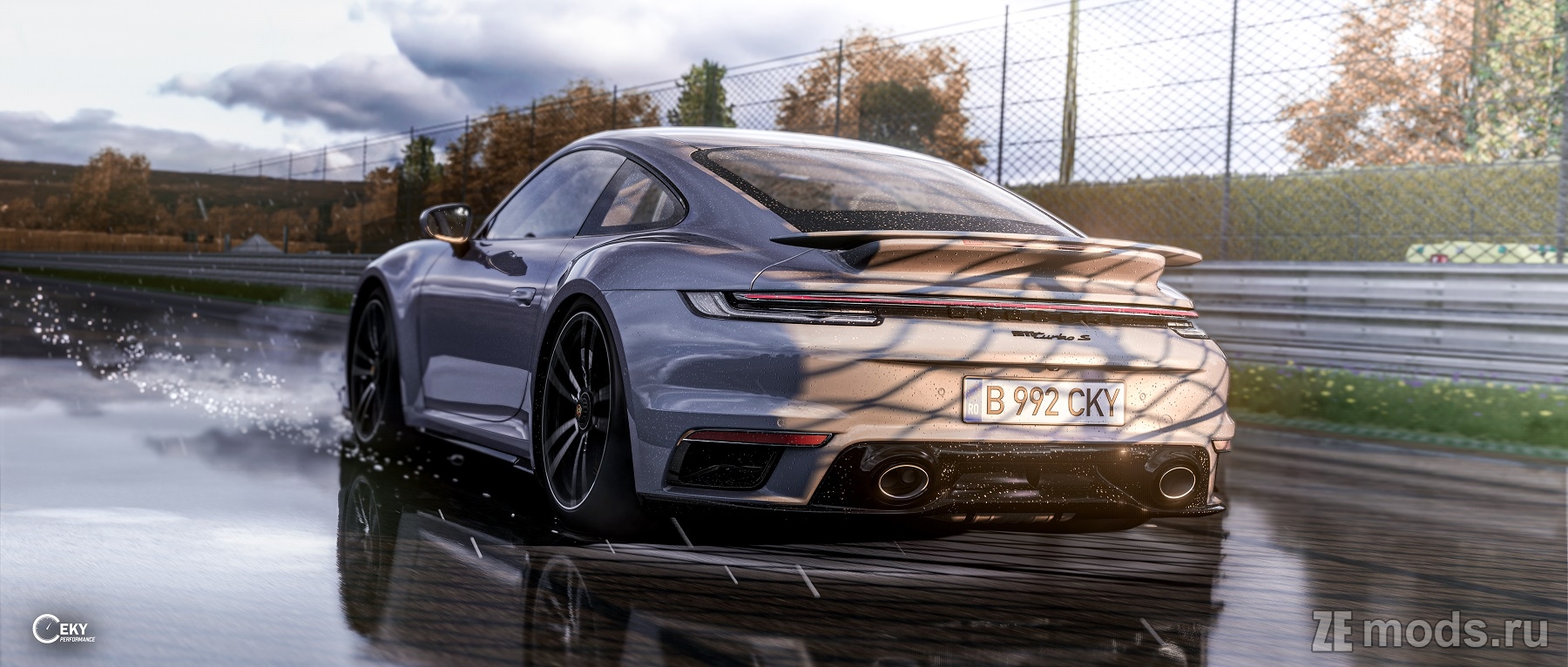 Мод Porsche 992 Turbo S 2023 для Assetto Corsa