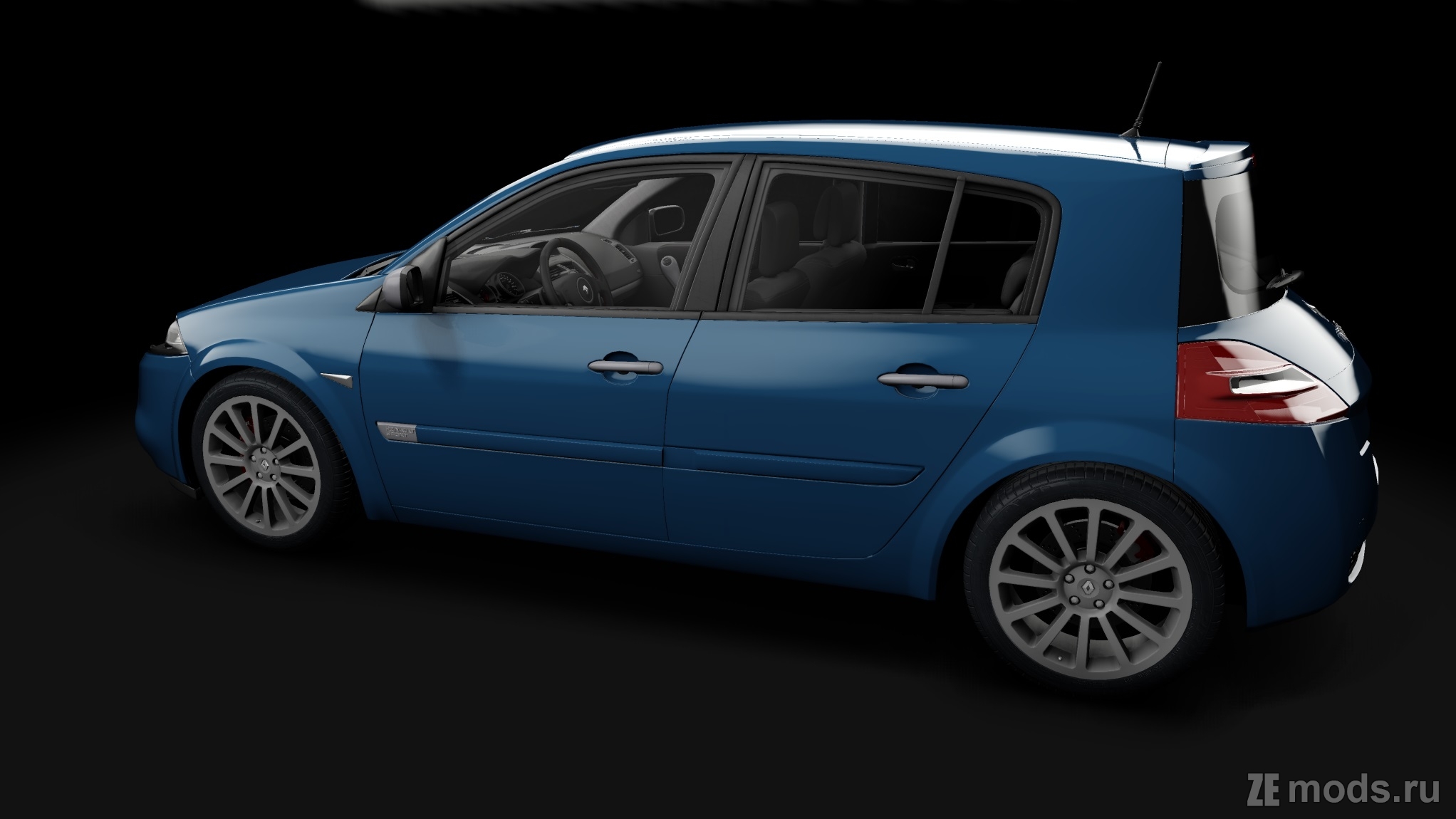 Мод Renault Megane RS 2008 для Assetto Corsa