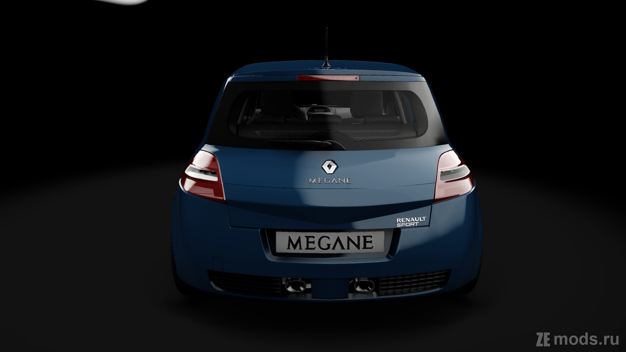 Мод Renault Megane RS 2008 для Assetto Corsa