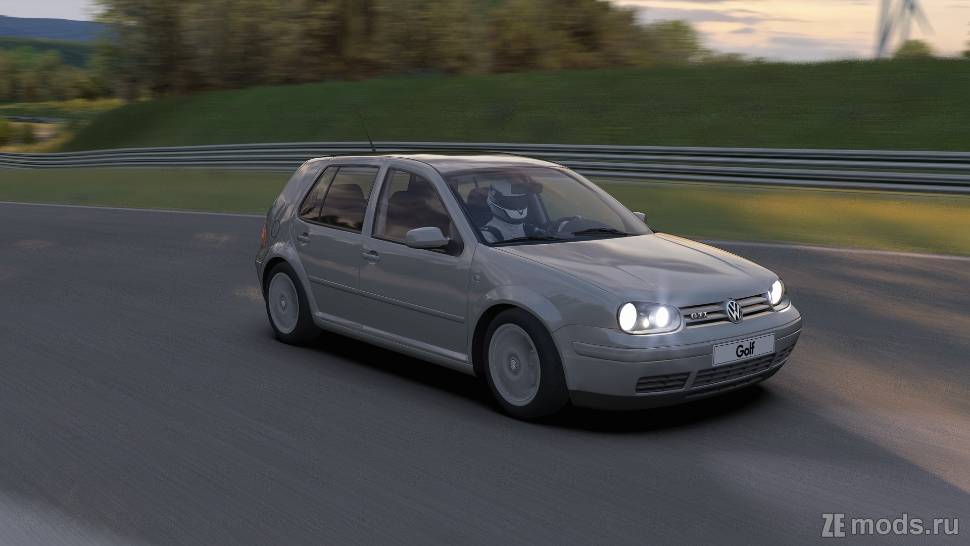 Мод Volkswagen Golf IV GTI 2001 для Assetto Corsa