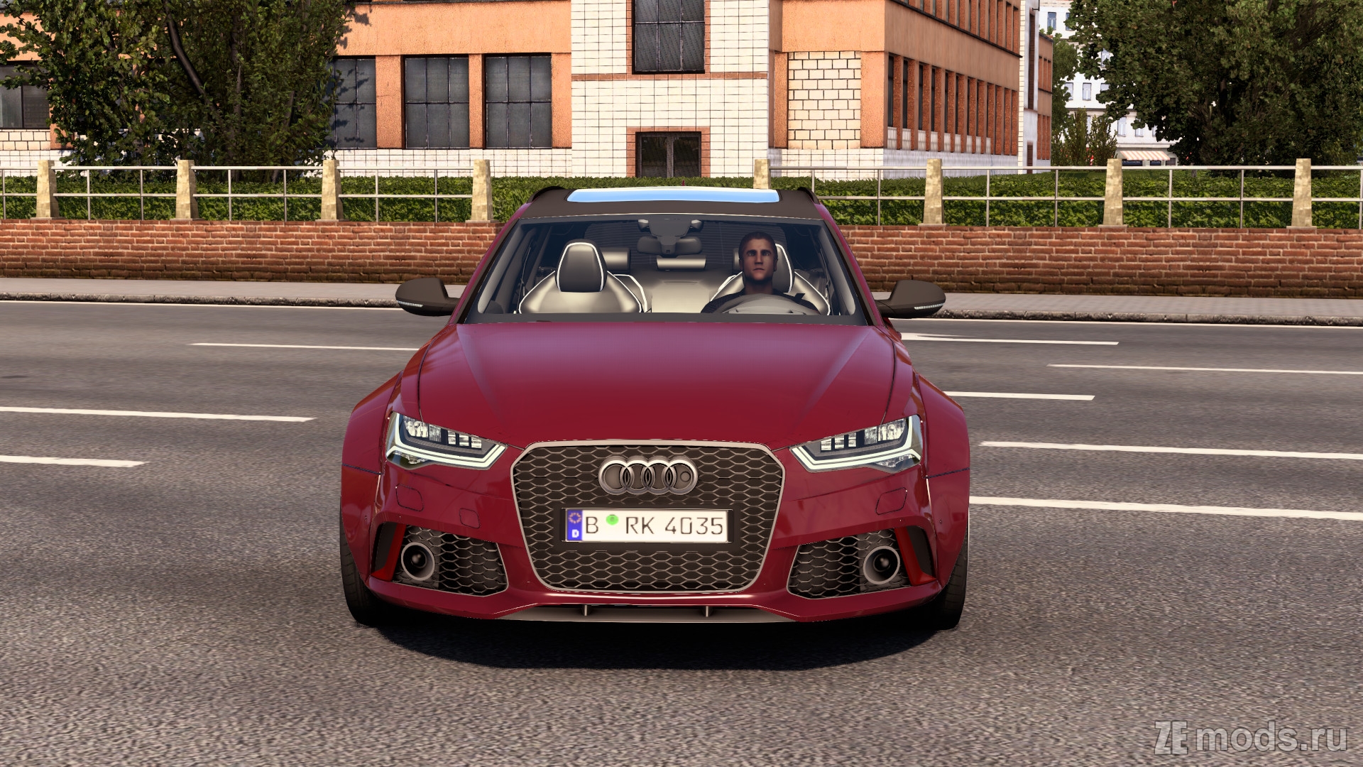 Audi A6/S6/RS6 C7 Avant 2016 (1.5) для Euro Truck Simulator 2 (1.50, 1.51)