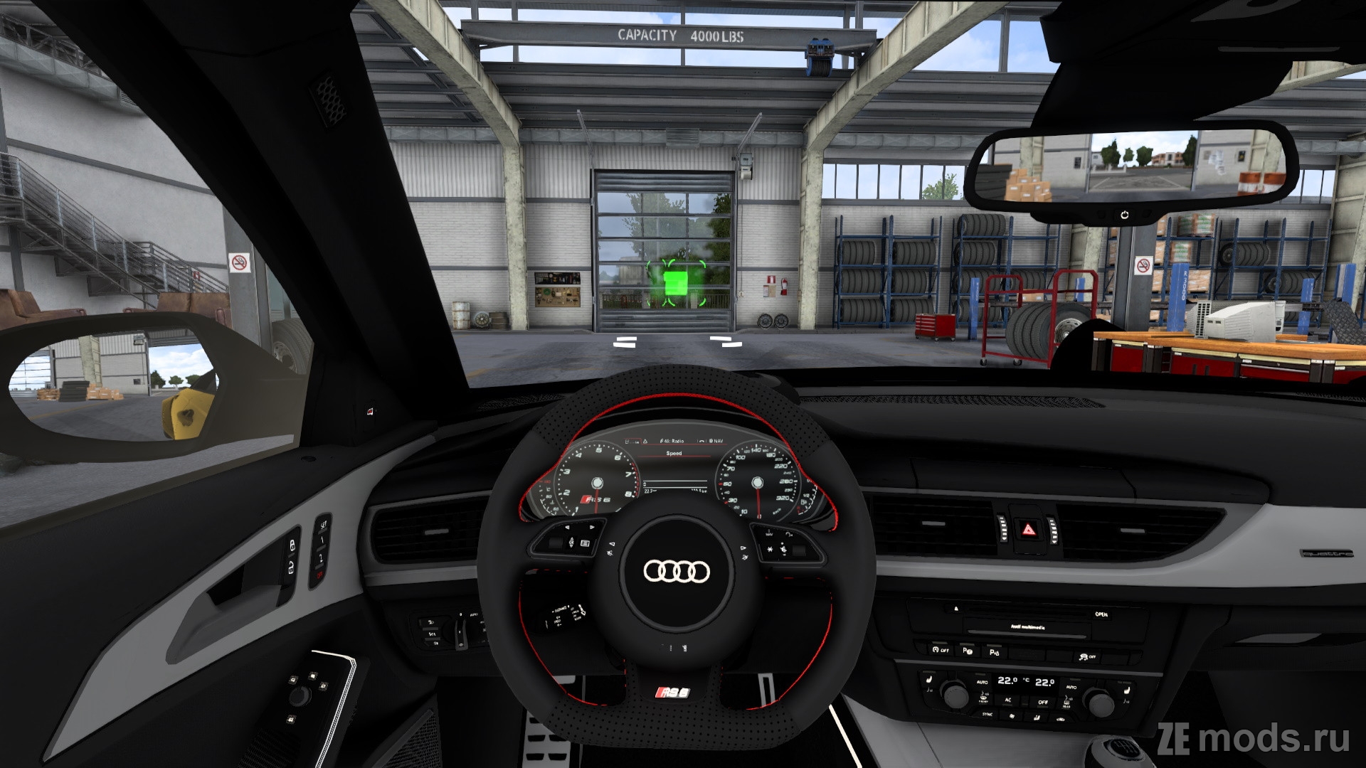 Мод Audi A6/S6/RS6 C7 Avant 2016 (1.5) для Euro Truck Simulator 2 (1.50, 1.51)