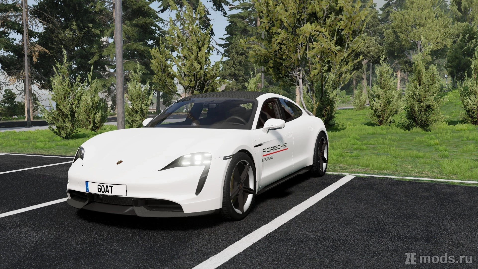 Porshe Taycan (1.0) для BeamNG.drive (0.32.x)