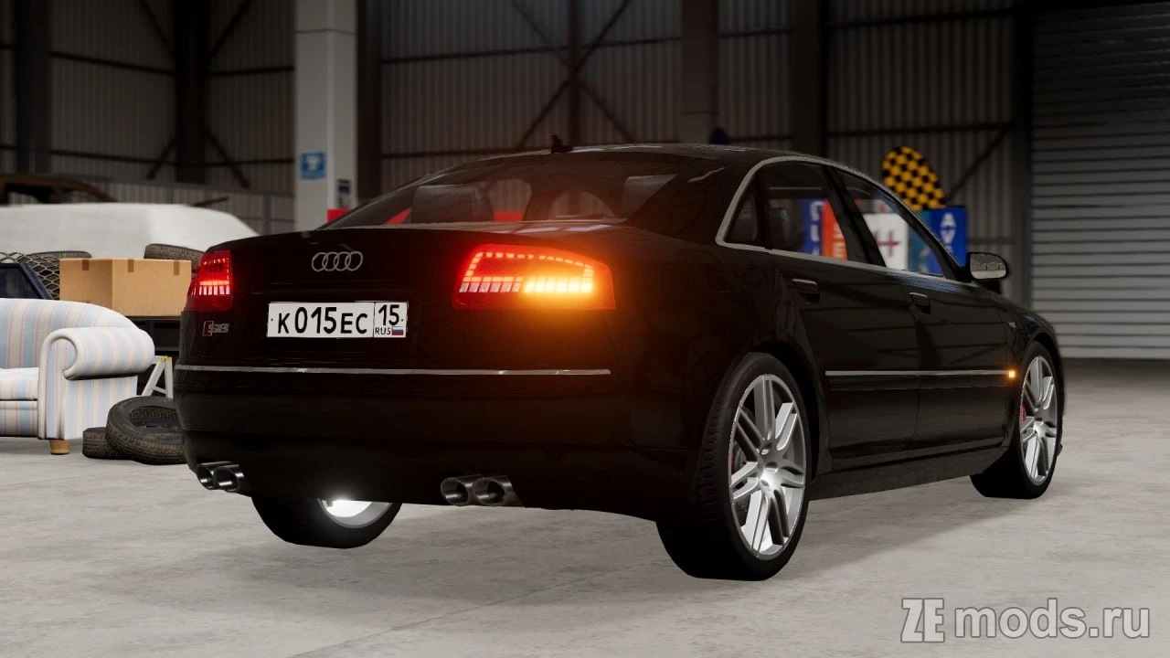 Мод 2006 AUDI A8 \ S8 \ A8L для BeamNG.drive