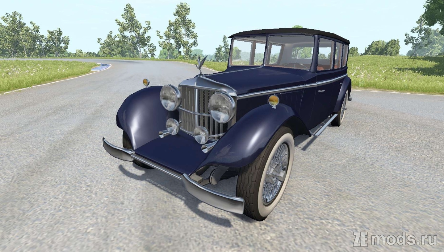 Мод Auriga Heron 1927 для BeamNG.drive