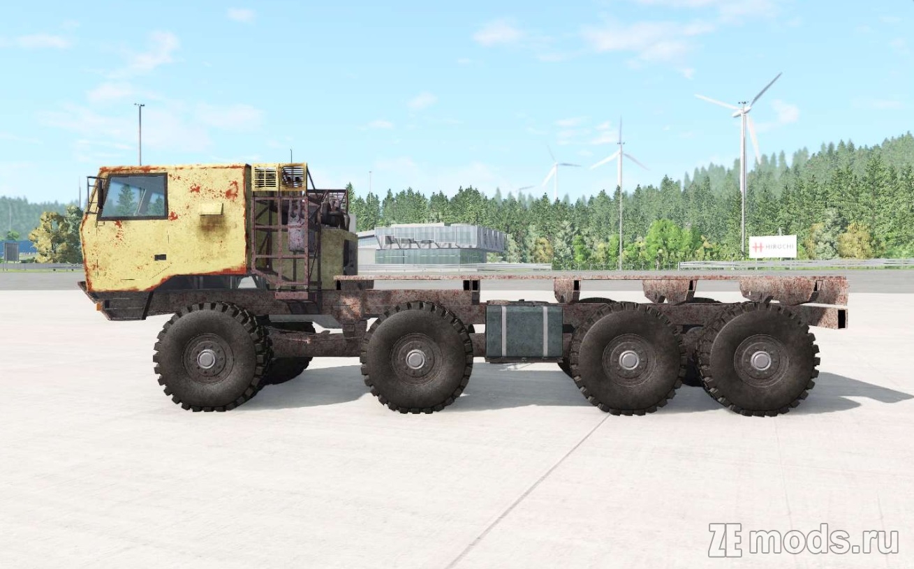 Мод Big Rig Truck для BeamNG.drive