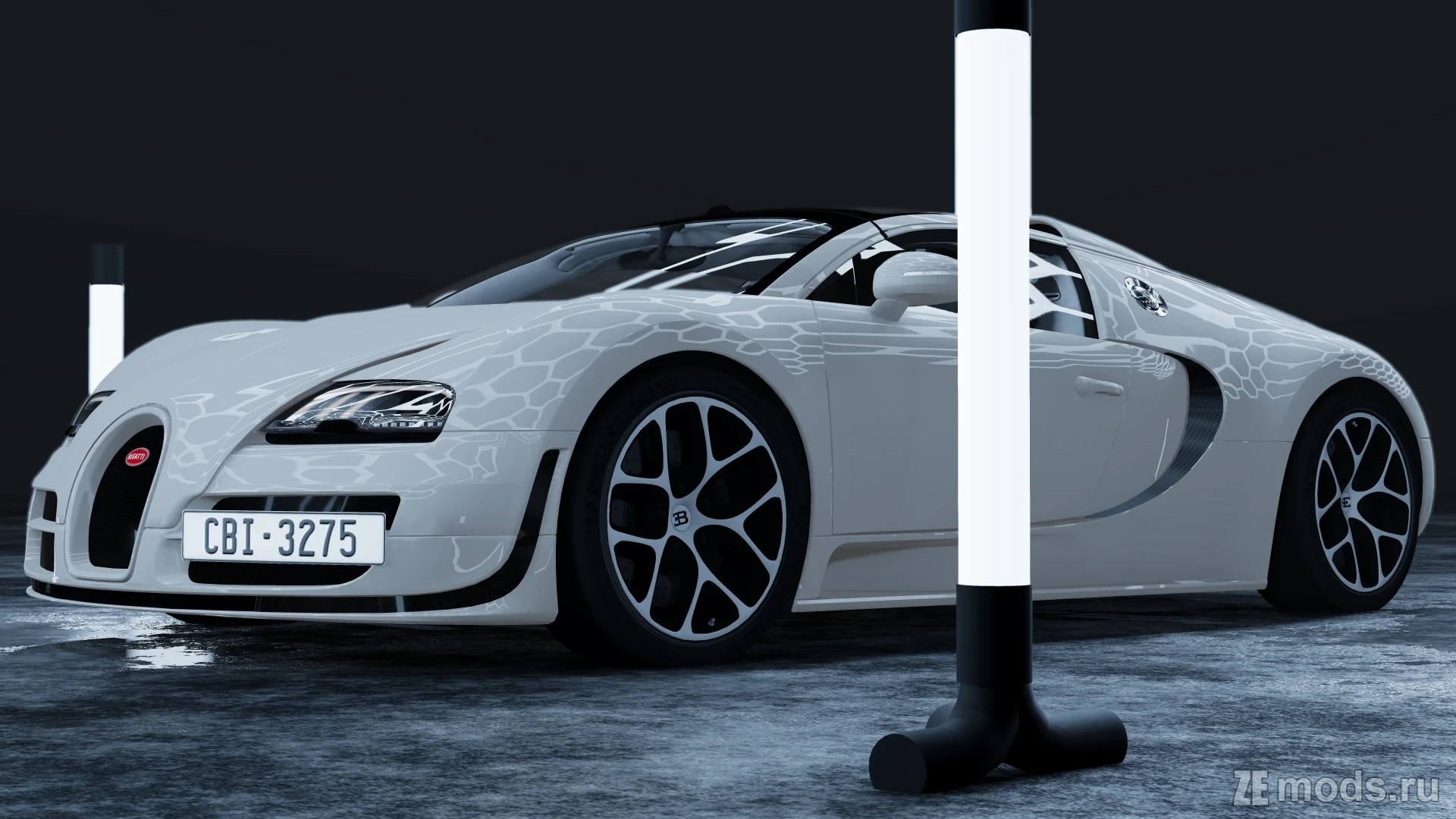 Мод Bugatti Veyron (2.0) для BeamNG.drive