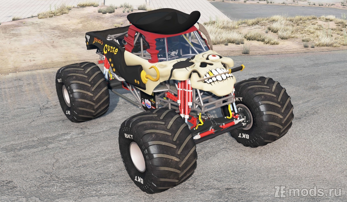 Мод CRC Monster Truck (2.0) для BeamNG.drive