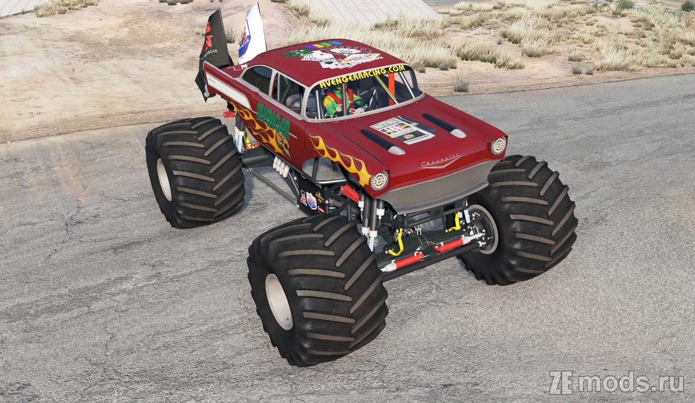 Мод CRC Monster Truck (2.0) для BeamNG.drive