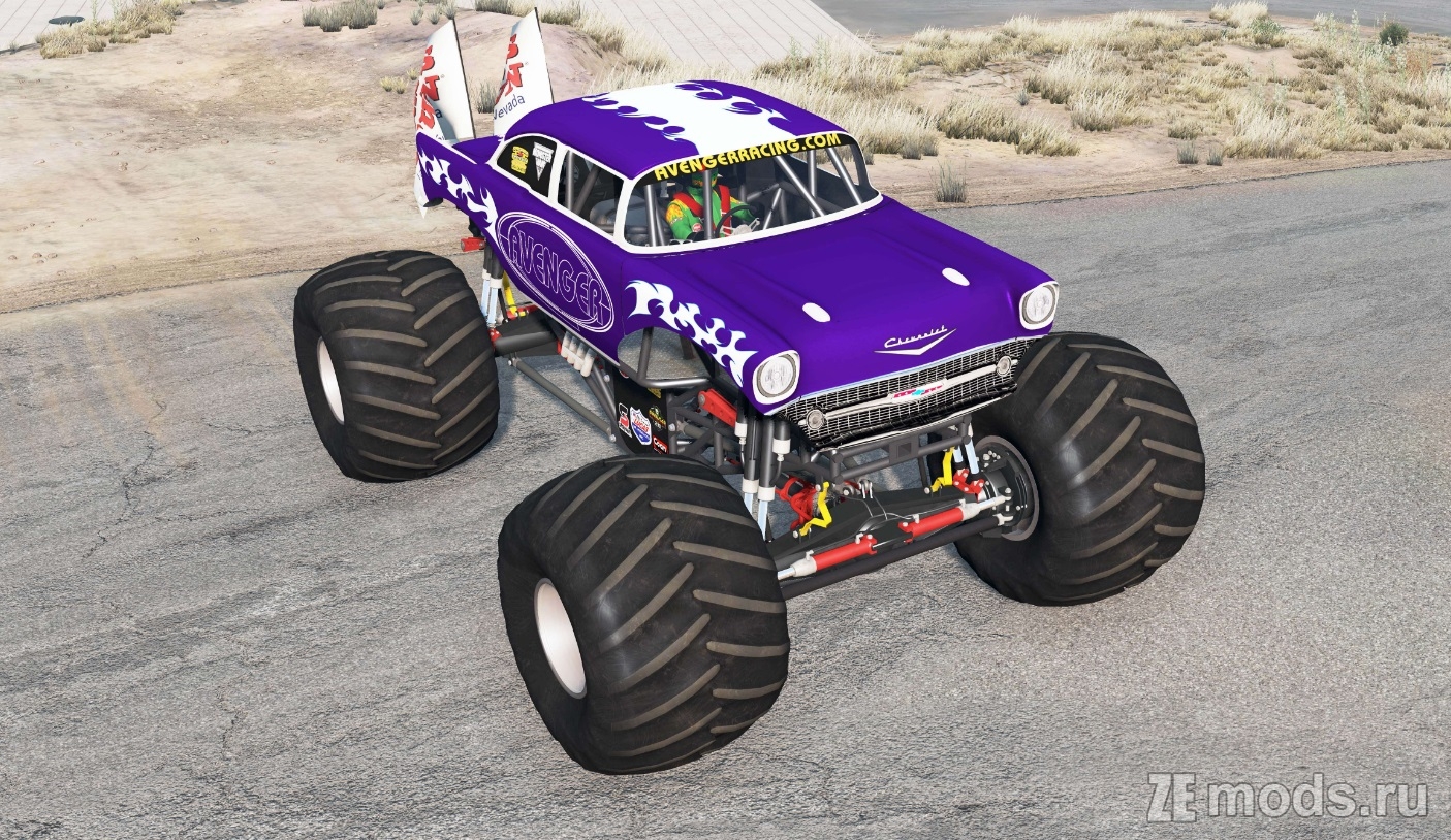 Мод CRC Monster Truck (2.0) для BeamNG.drive