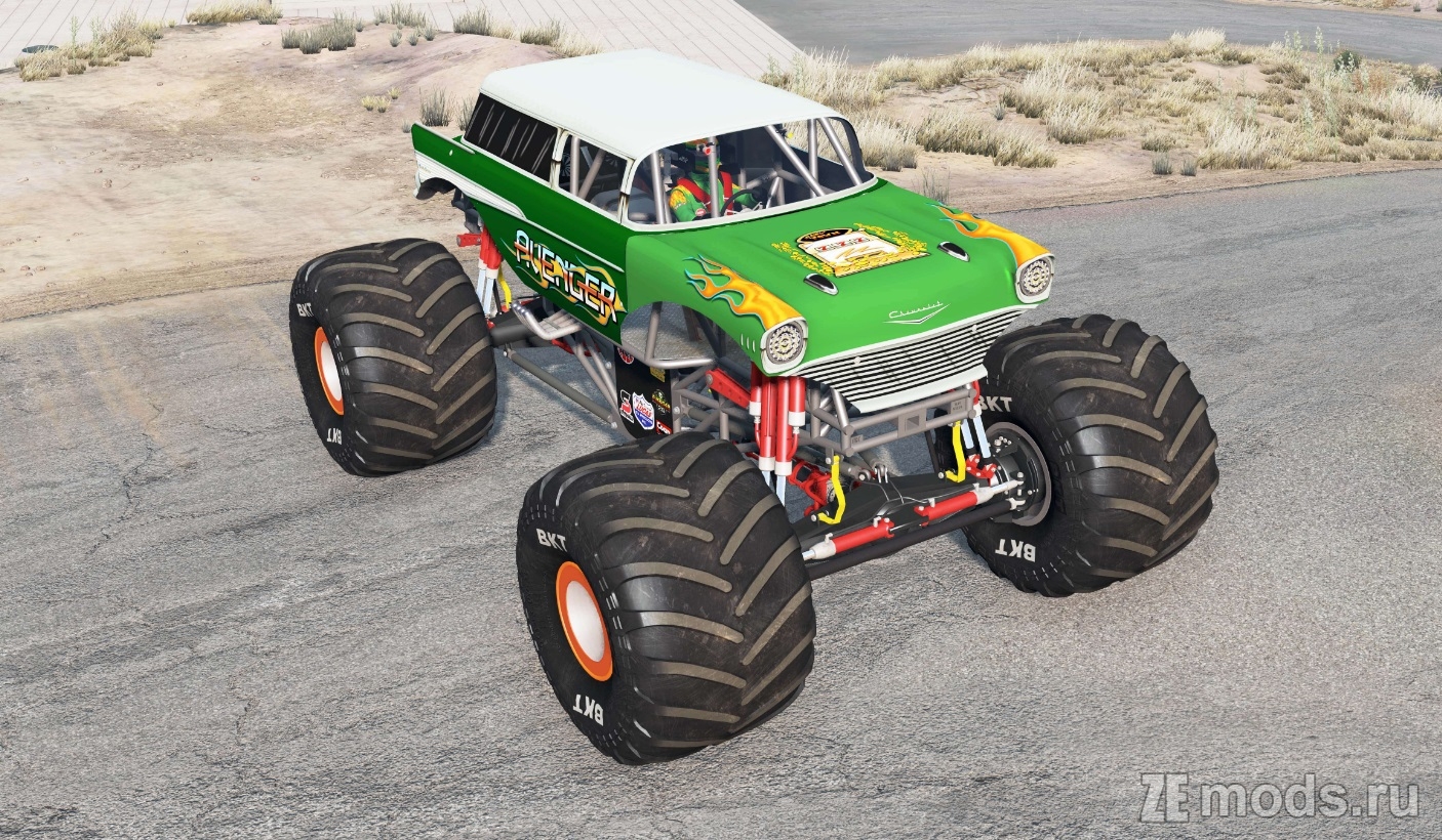 Мод CRC Monster Truck (2.0) для BeamNG.drive