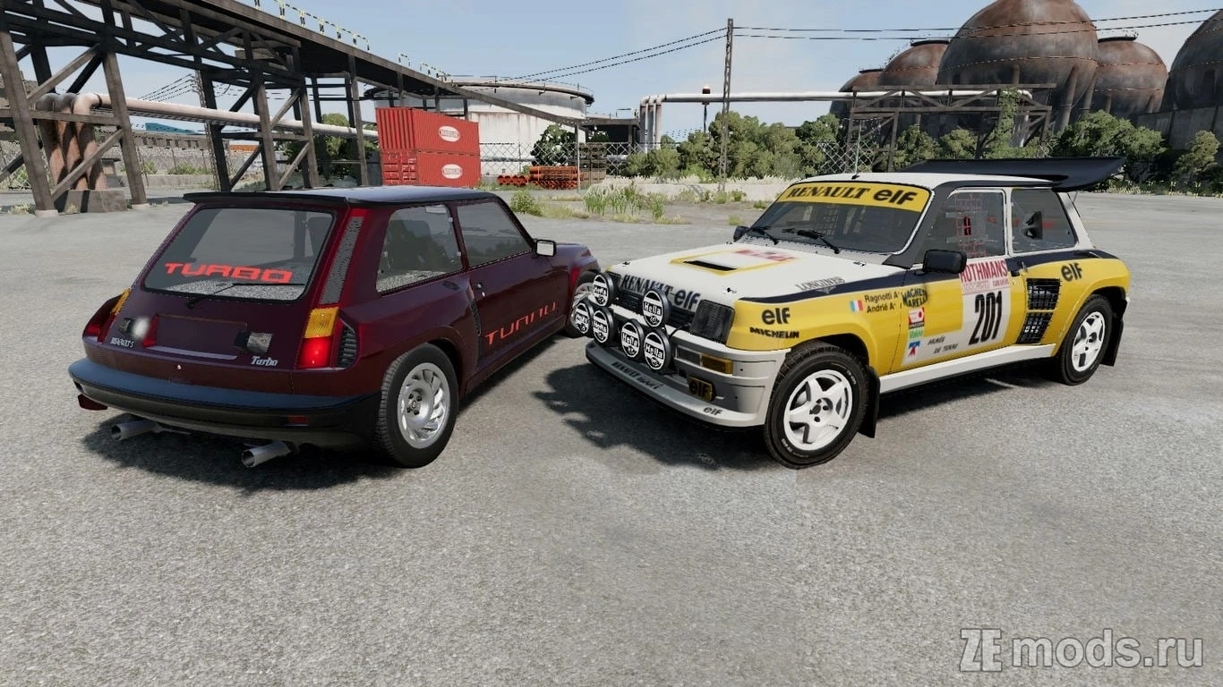 Renault 5 Turbo (2.0) для BeamNG.drive