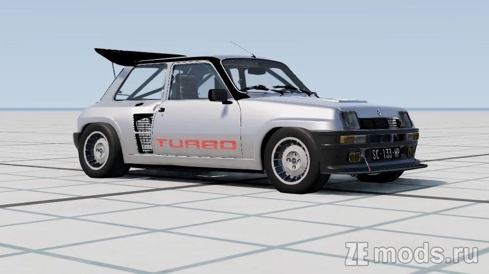 Мод Renault 5 Turbo (2.0) для BeamNG.drive