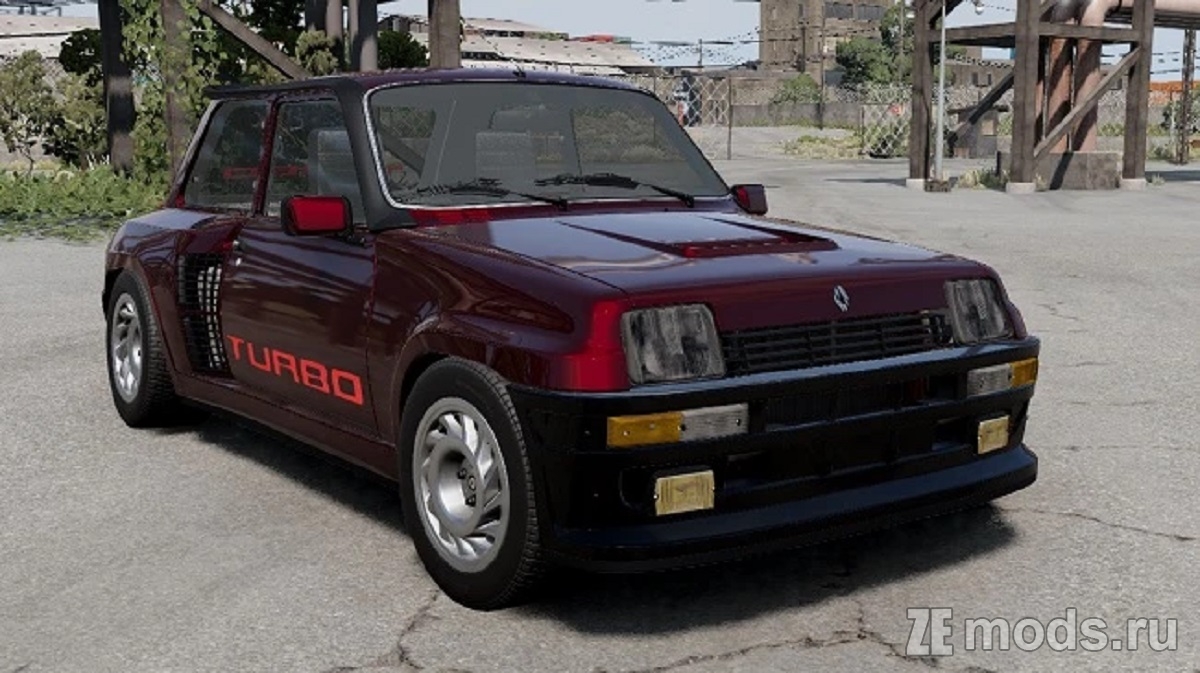 Мод Renault 5 Turbo (2.0) для BeamNG.drive