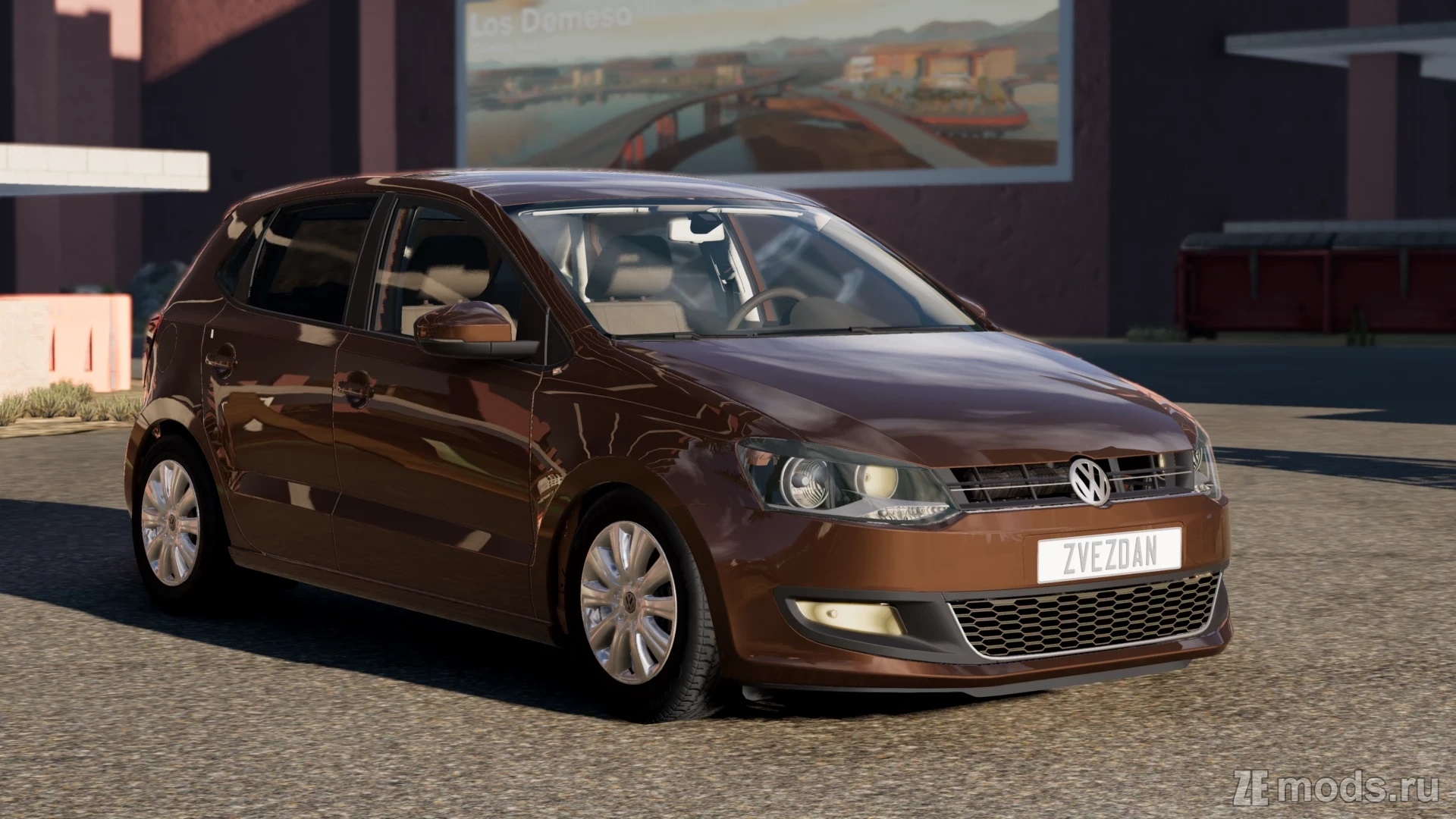 Мод Volkswagen Polo HQ (3.4) для BeamNG.drive