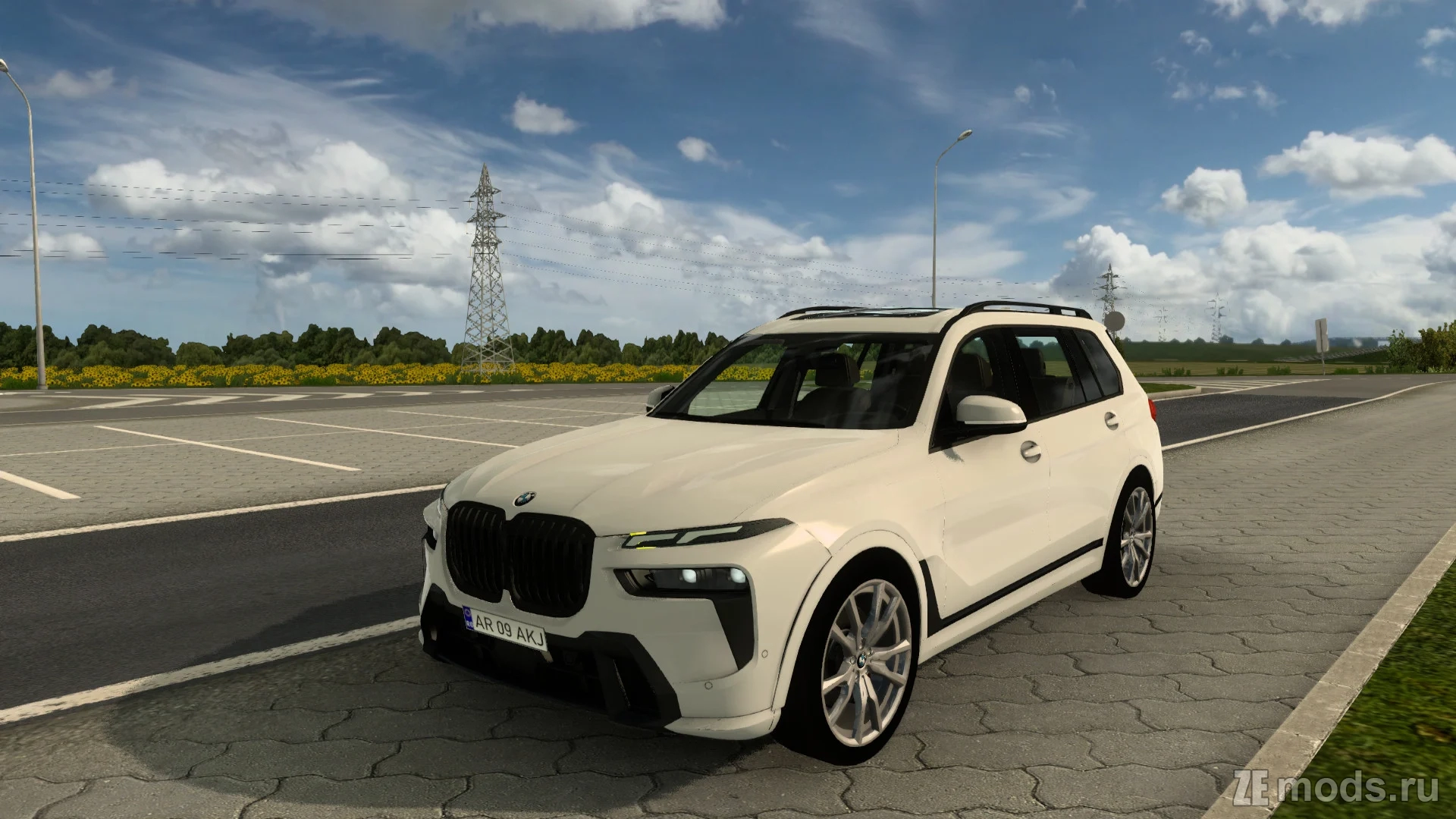 BMW X7 2023 (1.5) для Euro Truck Simulator 2 (1.50, 1.51)