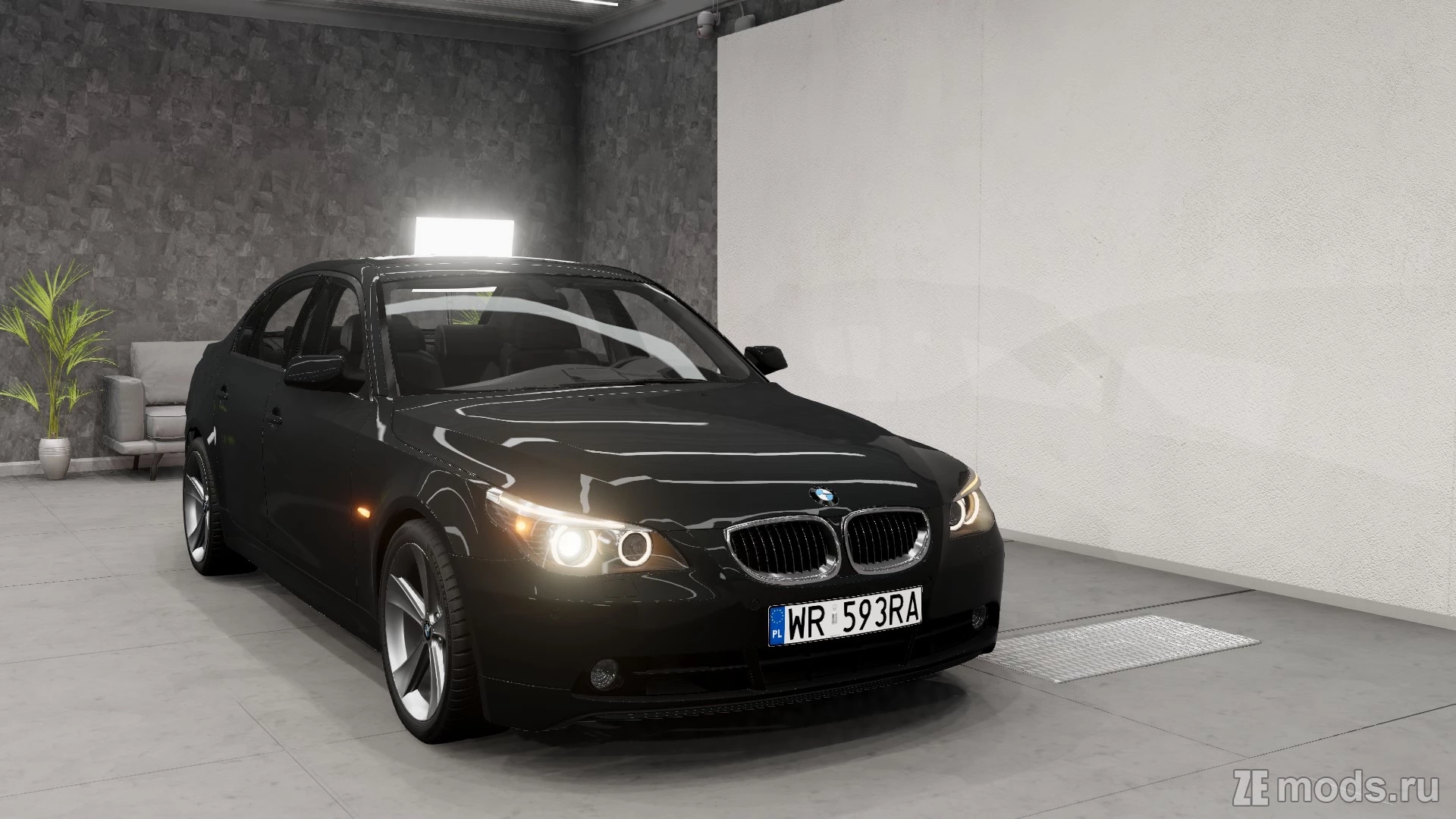 BMW 5-Series E60 (1.0) для BeamNG.drive (0.32.x)