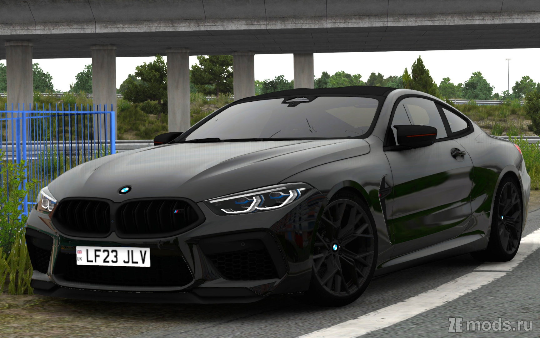 BMW M8 F92 (1.2) для Euro Truck Simulator 2 (1.50, 1.51)