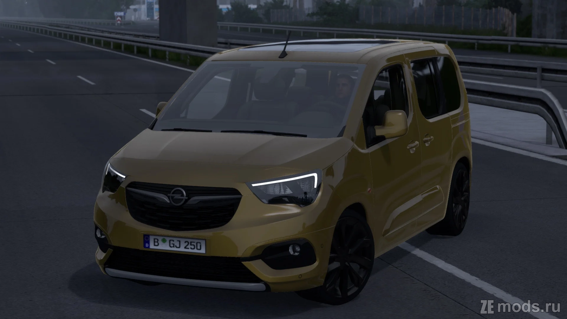 Opel Combo 2023 (1.0) для Euro Truck Simulator 2 (1.50)