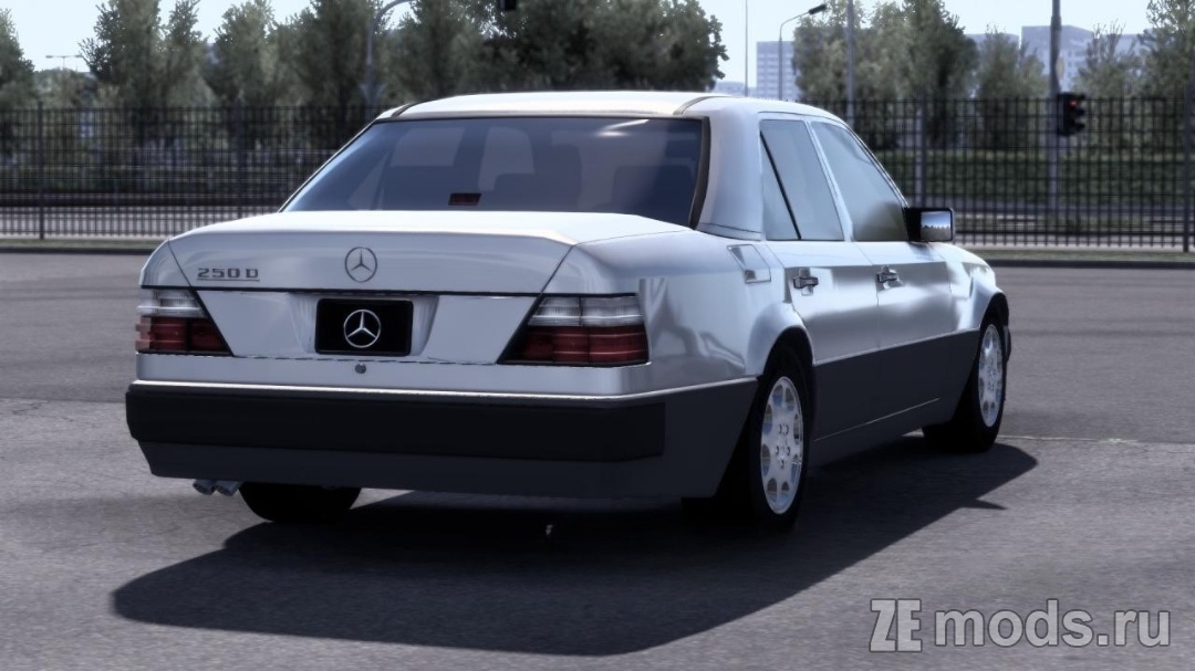 Мод Mercedes-Benz W124 (1.5) для Euro Truck Simulator 2 (1.51)
