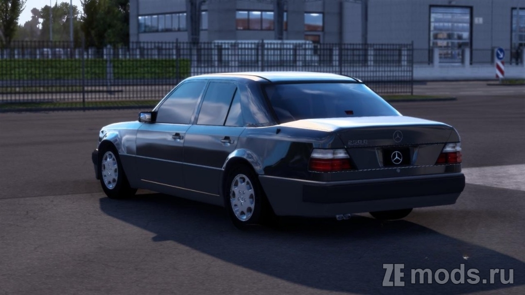 Мод Mercedes-Benz W124 (1.5) для Euro Truck Simulator 2 (1.51)