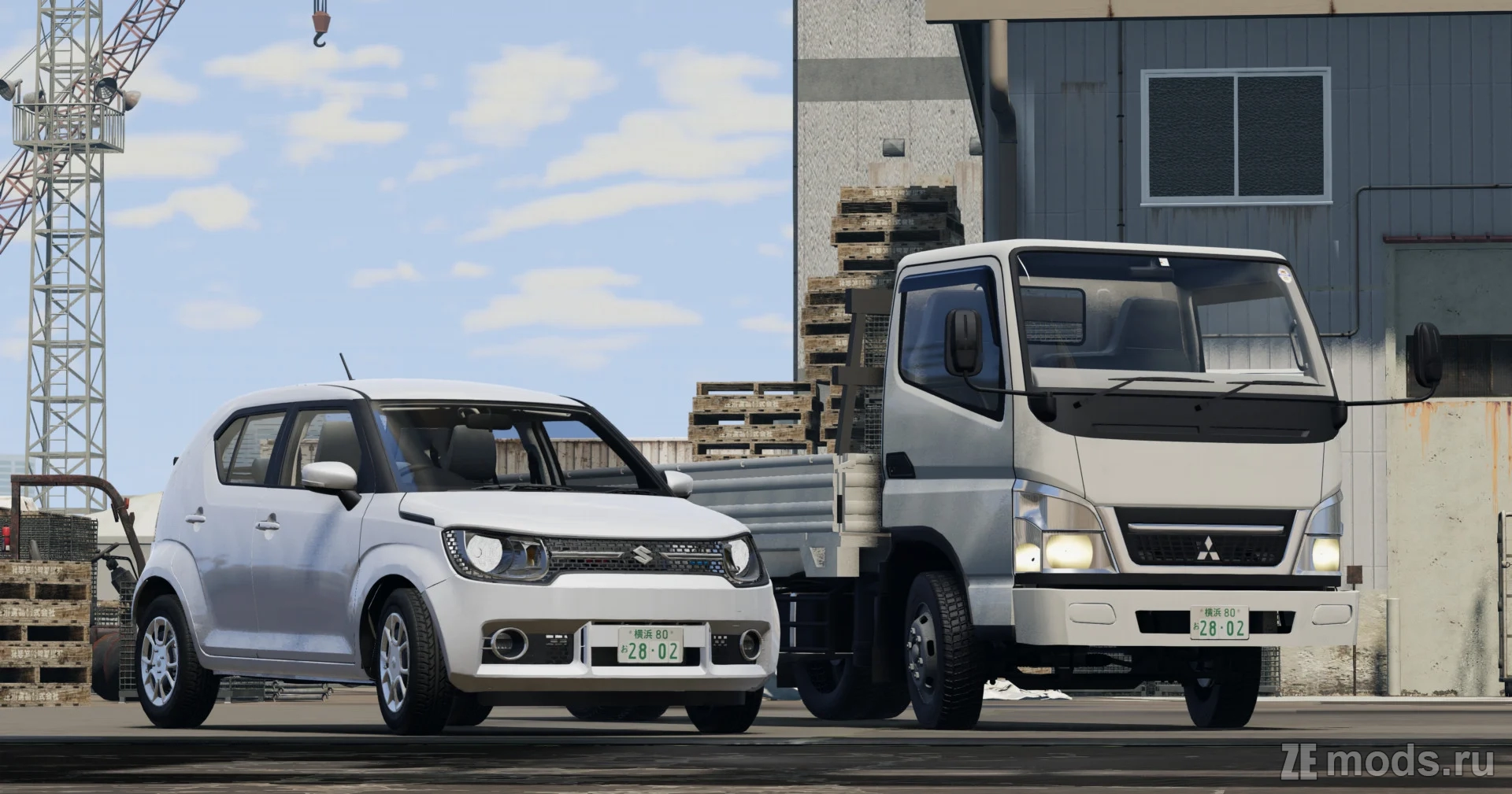 Мод Suzuki Ignis FF21S для Beamng.Drive (0.32.x)