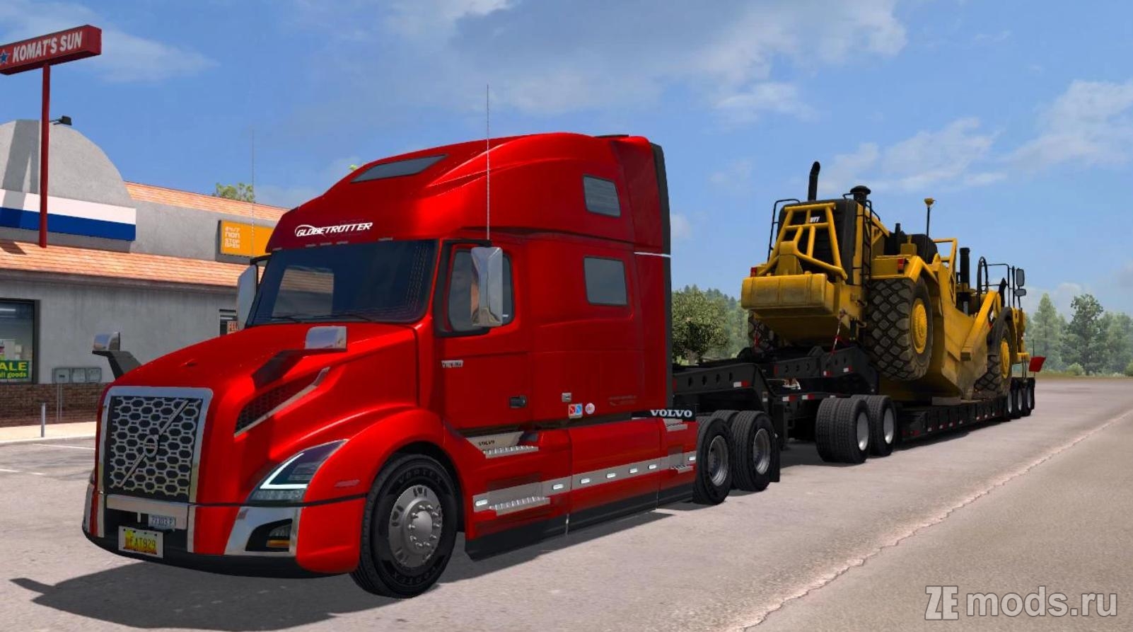 Мод Грузовик Volvo VNL 2019 (2.35) для American Truck Simulator (1.47.x)