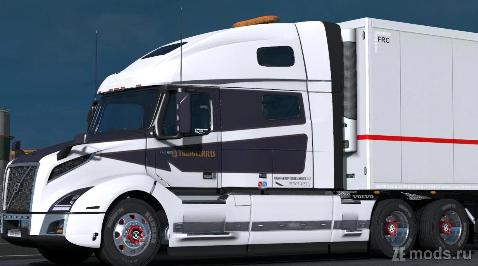 Мод Грузовик Volvo VNL 2019 (2.35) для American Truck Simulator (1.47.x)