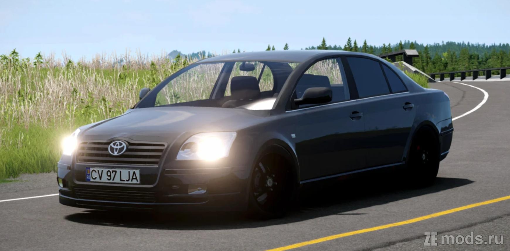 Toyota Avensis 2003-2009 (1.0) Release для BeamNG.drive (0.33.x)