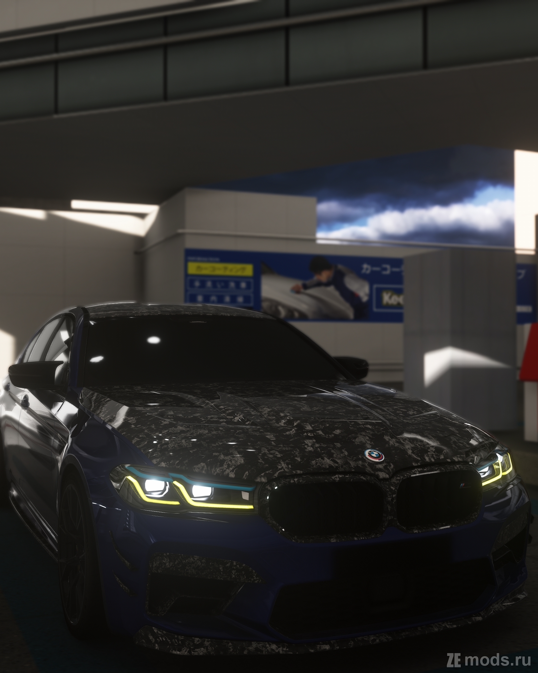 BMW M5 F90 LCI Ymxaev spec для Assetto Corsa