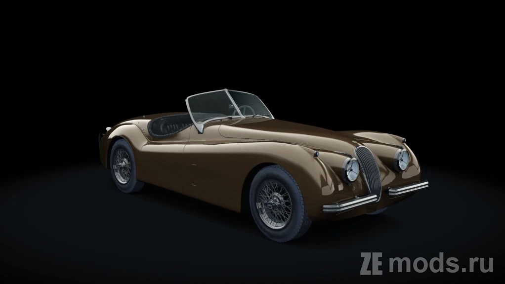 Мод Jaguar XK120 (1.2) для Assetto Corsa