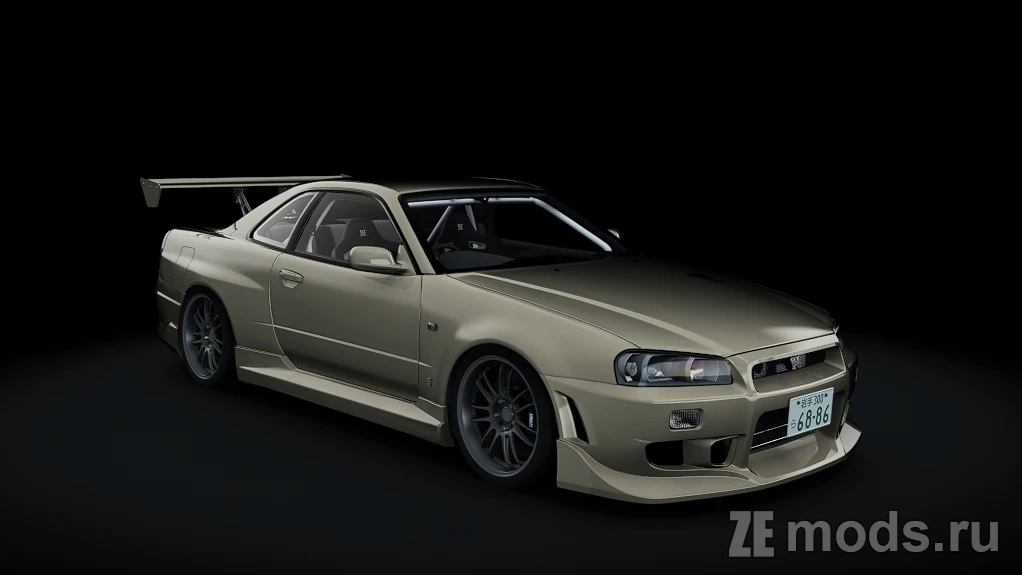 Nissan Skyline GTR R34 V-Spec C-WEST (1.1) для Assetto Corsa