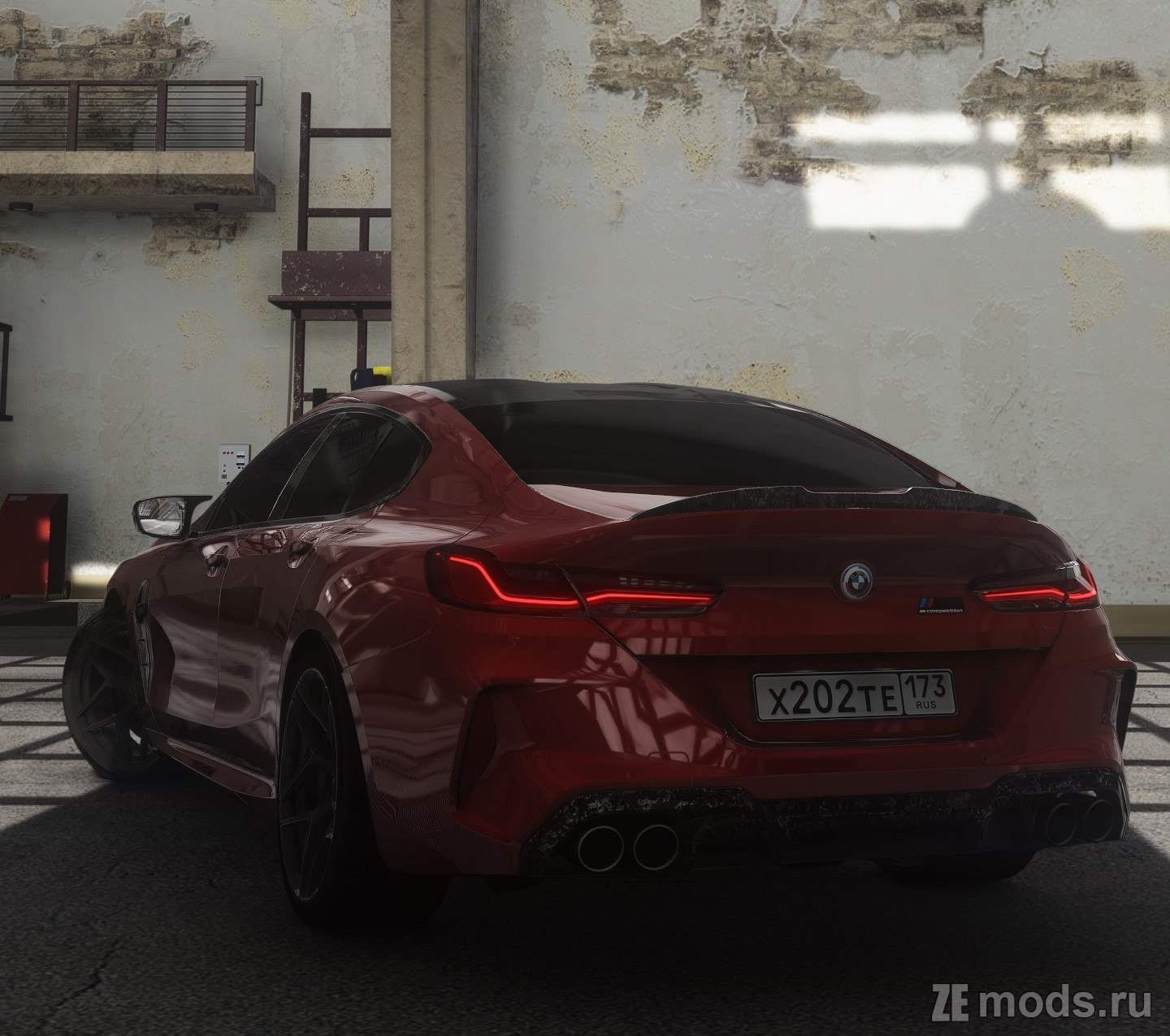 Мод _BMW M8 F93 Gran Coupé 2023 TUNE для Assetto Corsa