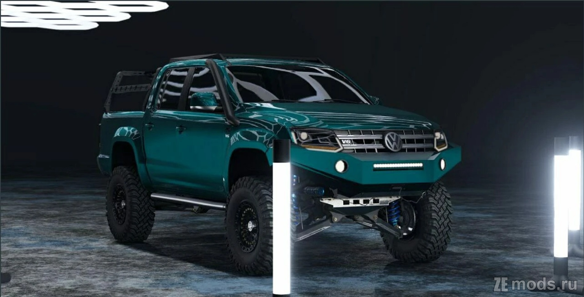 Мод Volkswagen Amarok (1.0) для BeamNG.drive