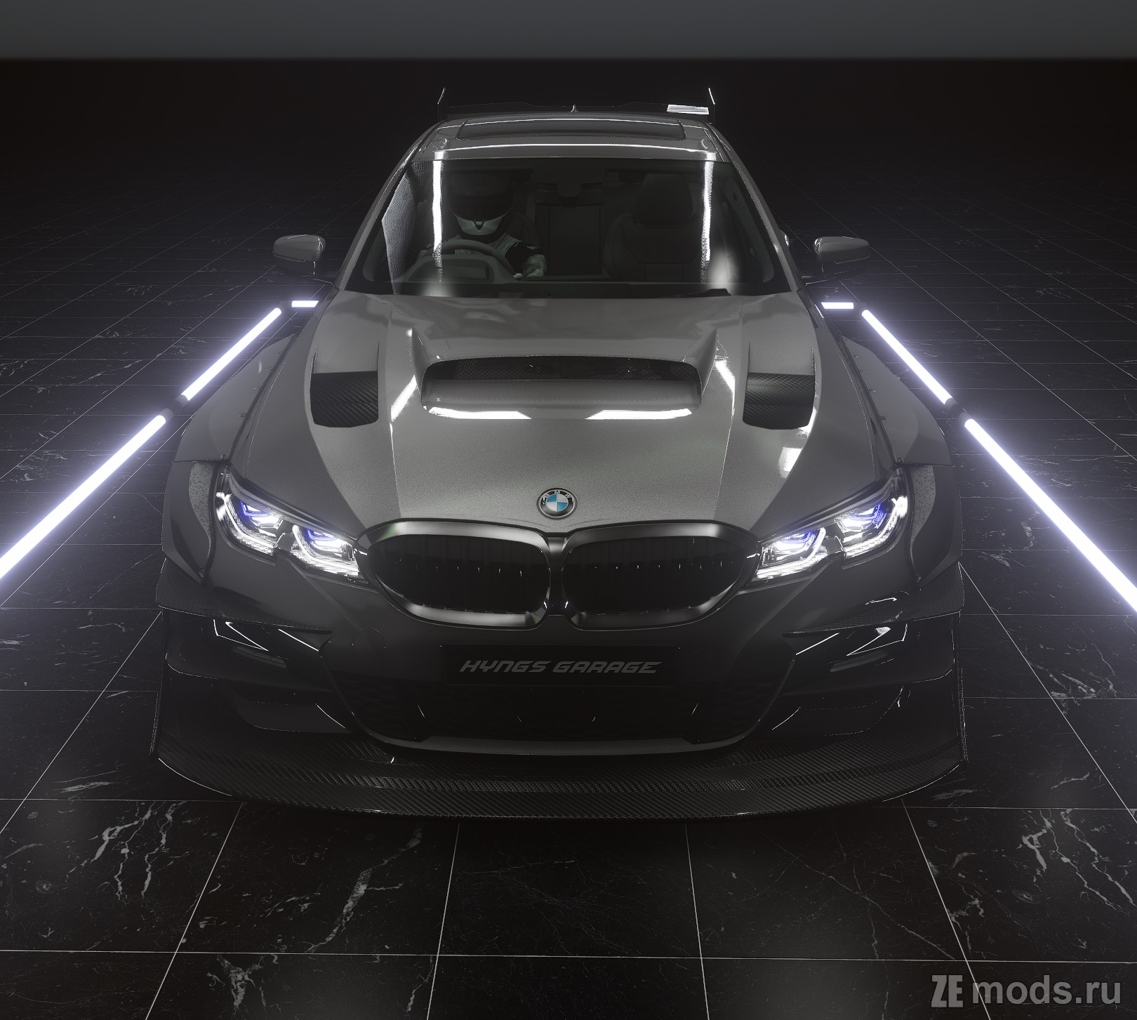 Мод BMW 330i G20 Street Legal (1.1) для Assetto Corsa