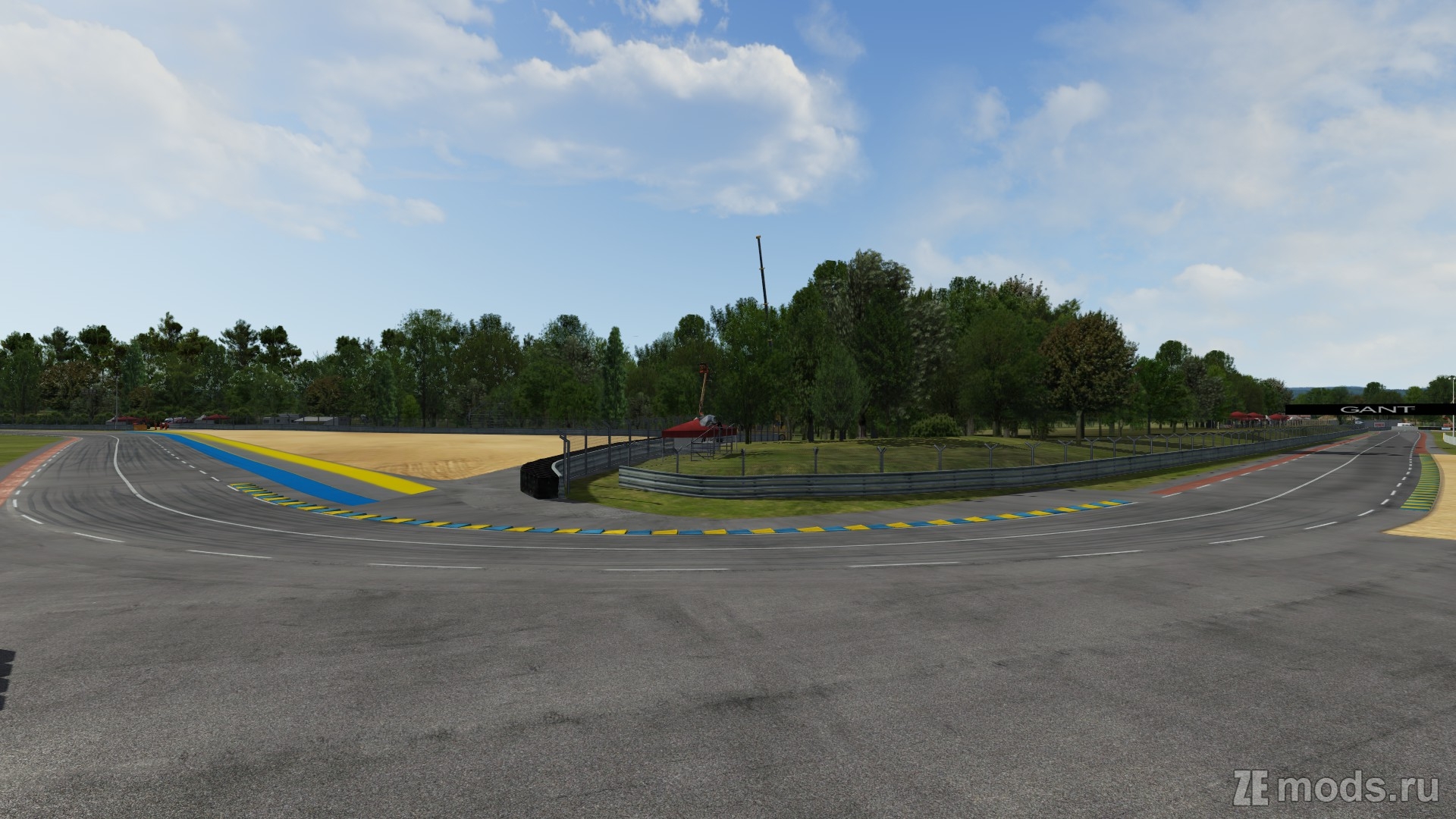 Мод Карта Circuit 24H Lemans (3.0) для Assetto Corsa