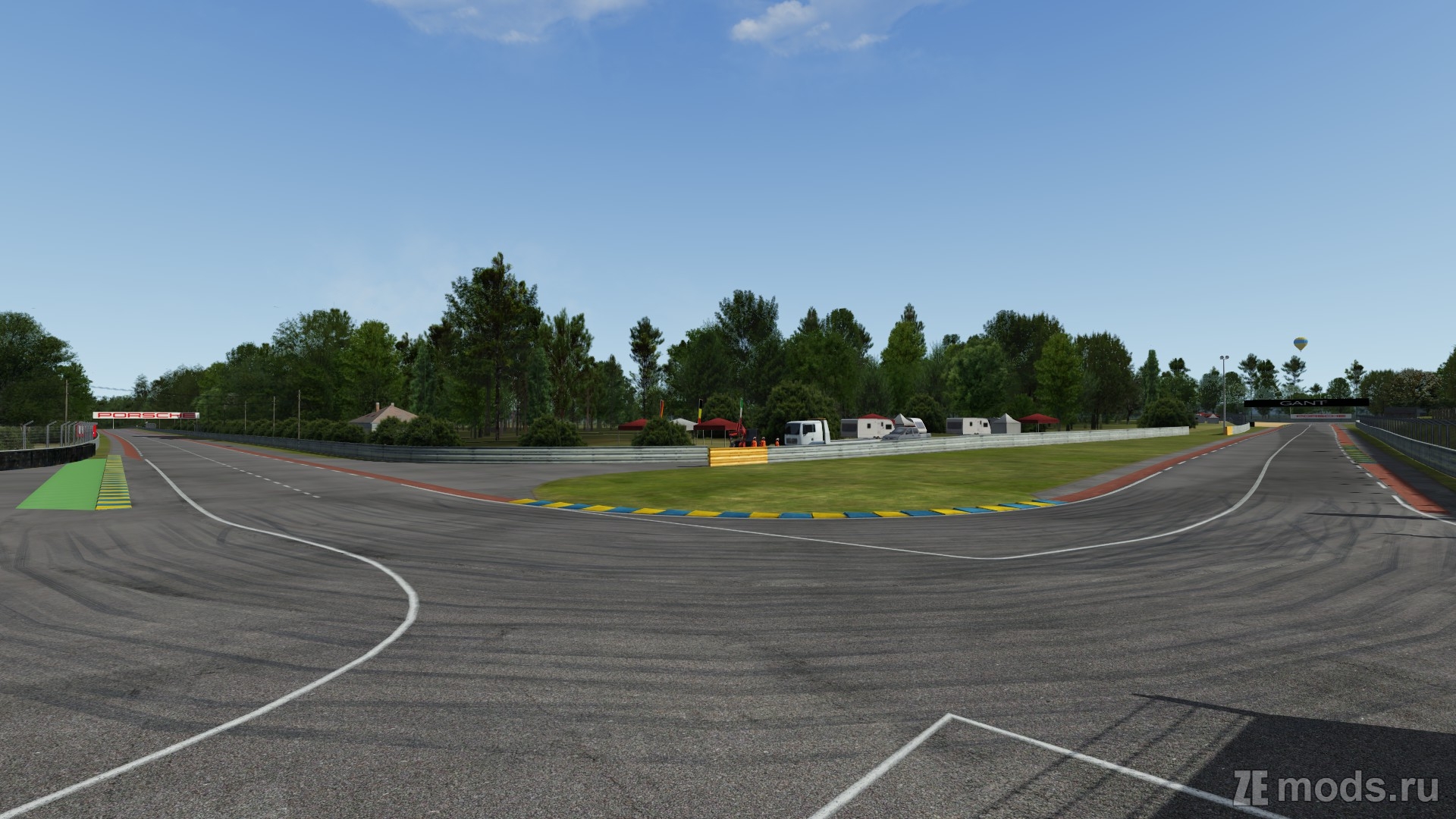 Мод Карта Circuit 24H Lemans (3.0) для Assetto Corsa