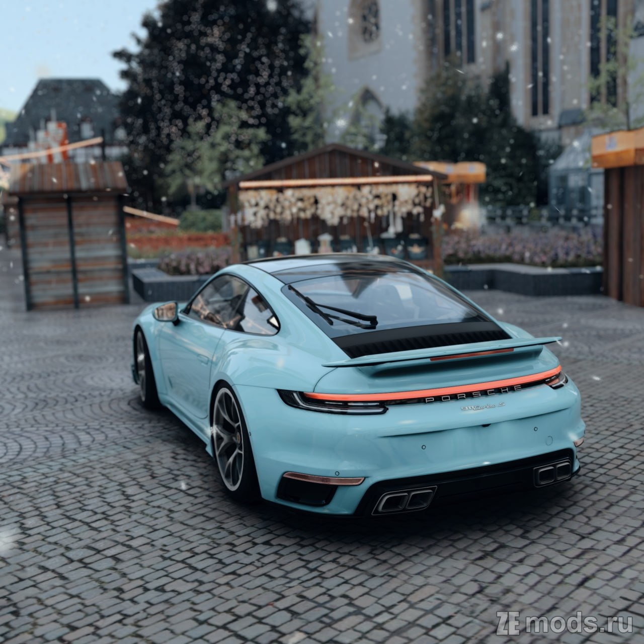 Мод Porsche 992 Turbo S для Assetto Corsa